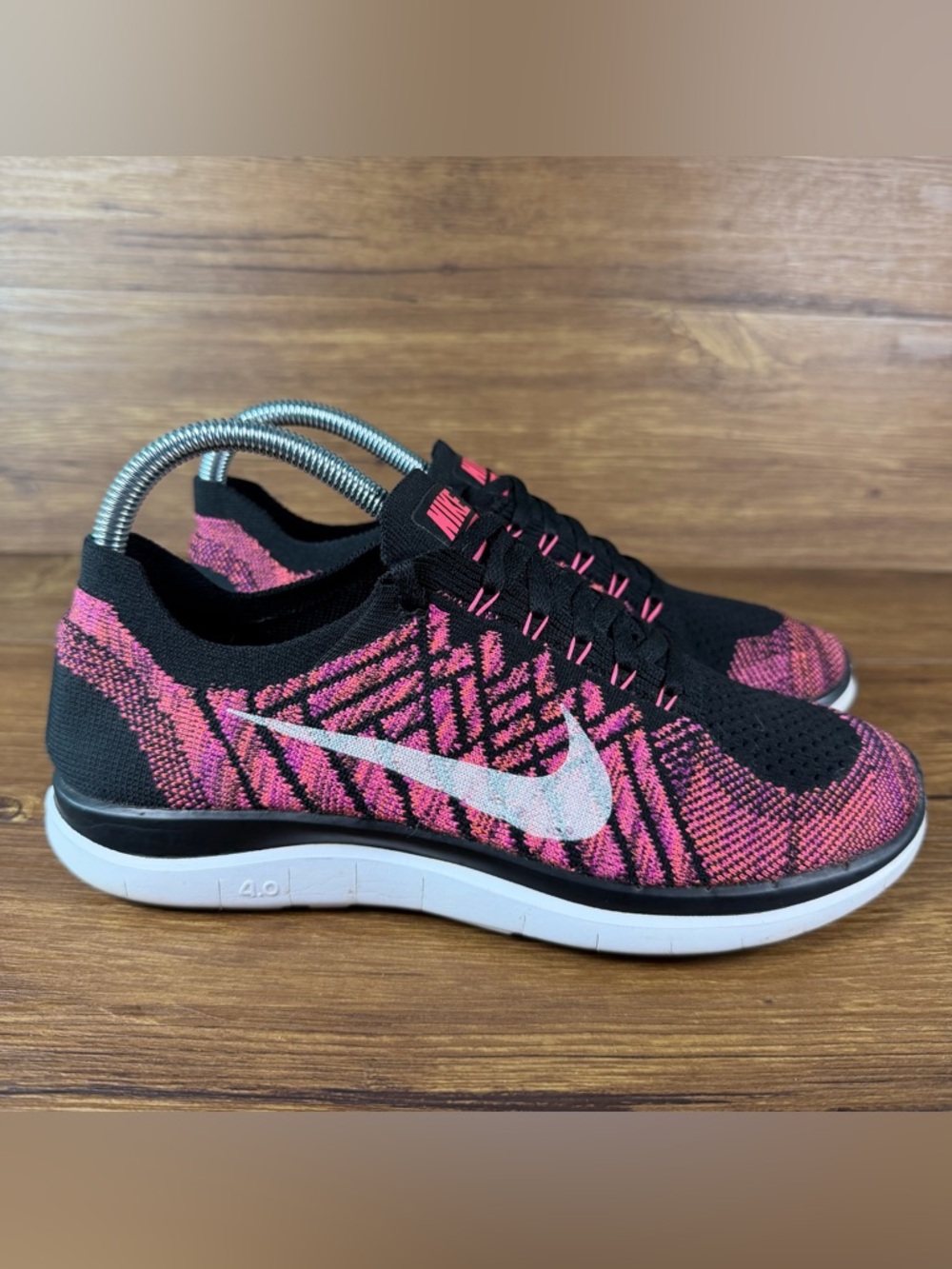 Nike Free 4.0 Flyknit women’s size 8 Running‎ Shoes Athletic Sneakers